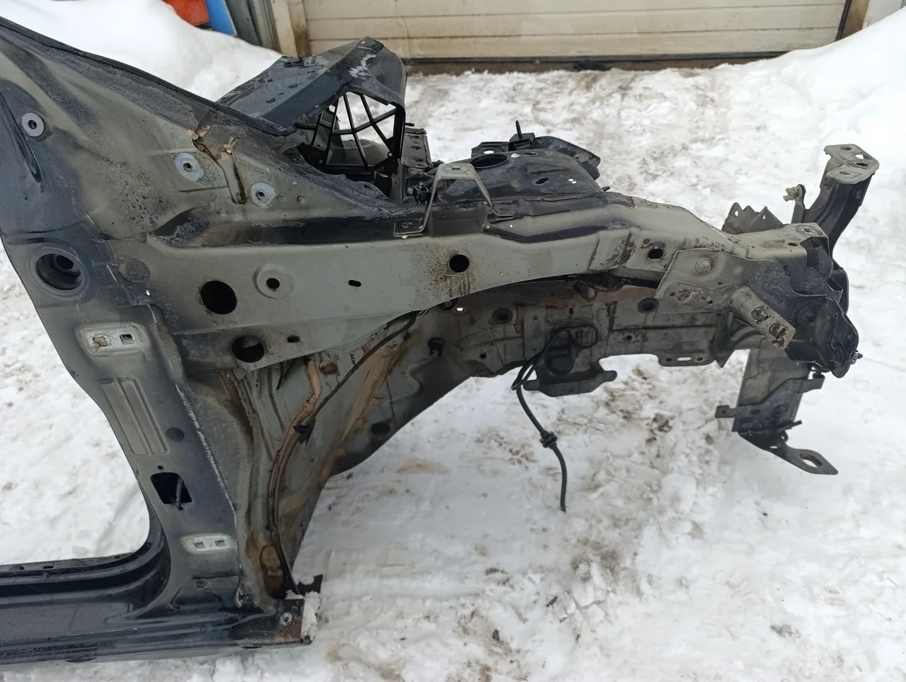 Лонжерон передний правый Fluence 2010>