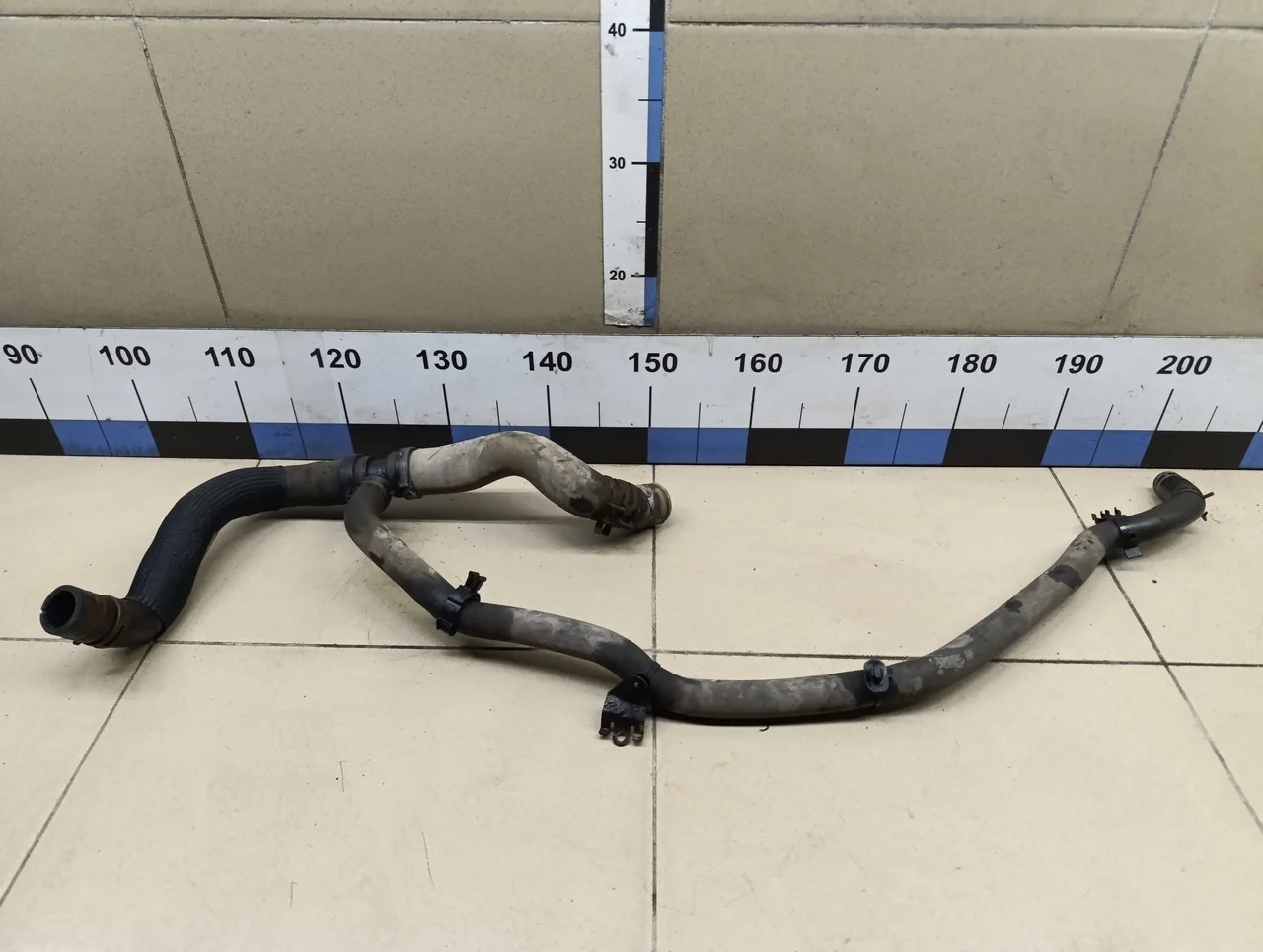 Патрубок радиатора Fluence 2010>