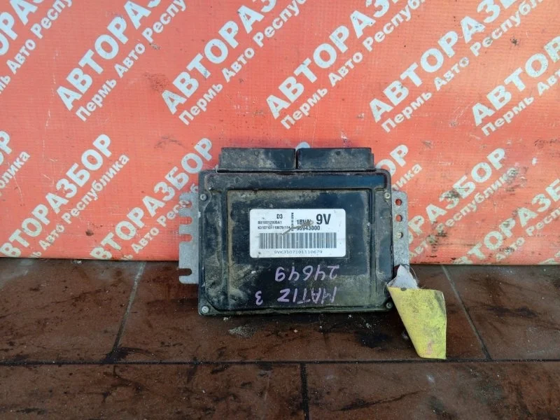 Блок управления двигателем Daewoo matiz 2010 96943000 F8CV