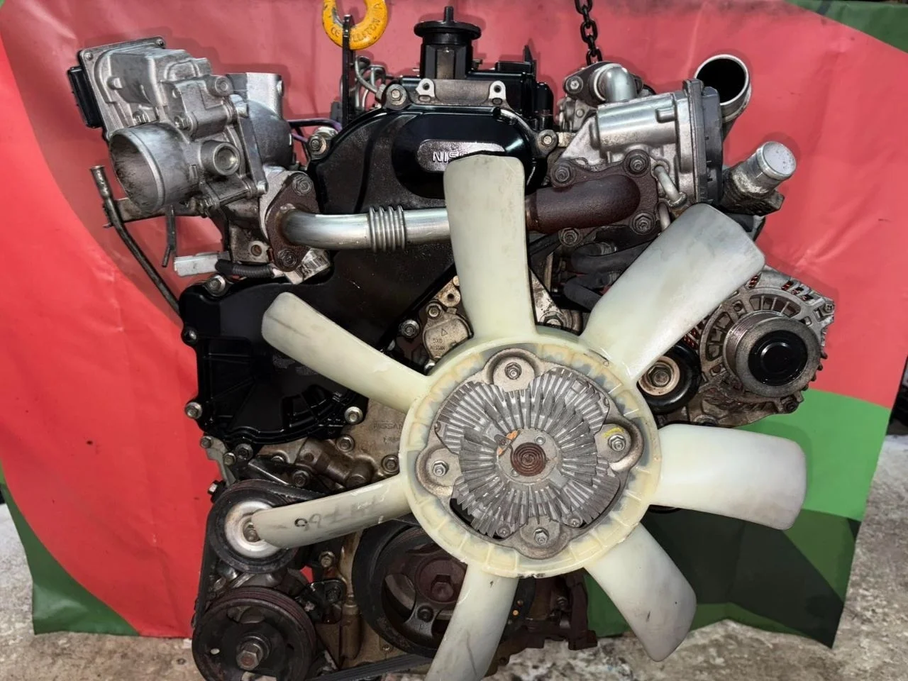 Двигатель YD25 Nissan Navara D40 2.5 Дизель