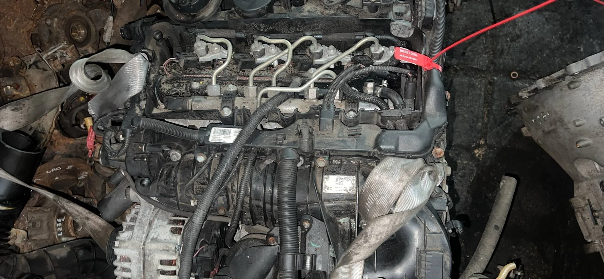 Двигатель N47D20A BMW 5 E60/E61 2.0 Дизель