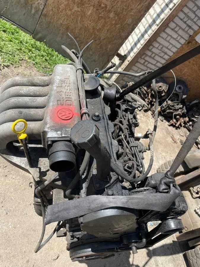 Двигатель AAB Volkswagen Transporter T4 2.4 Дизель