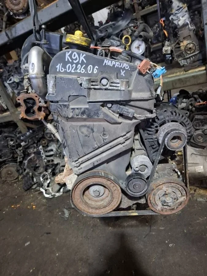 Двигатель K9K Renault Megane 2 1.5 Дизель