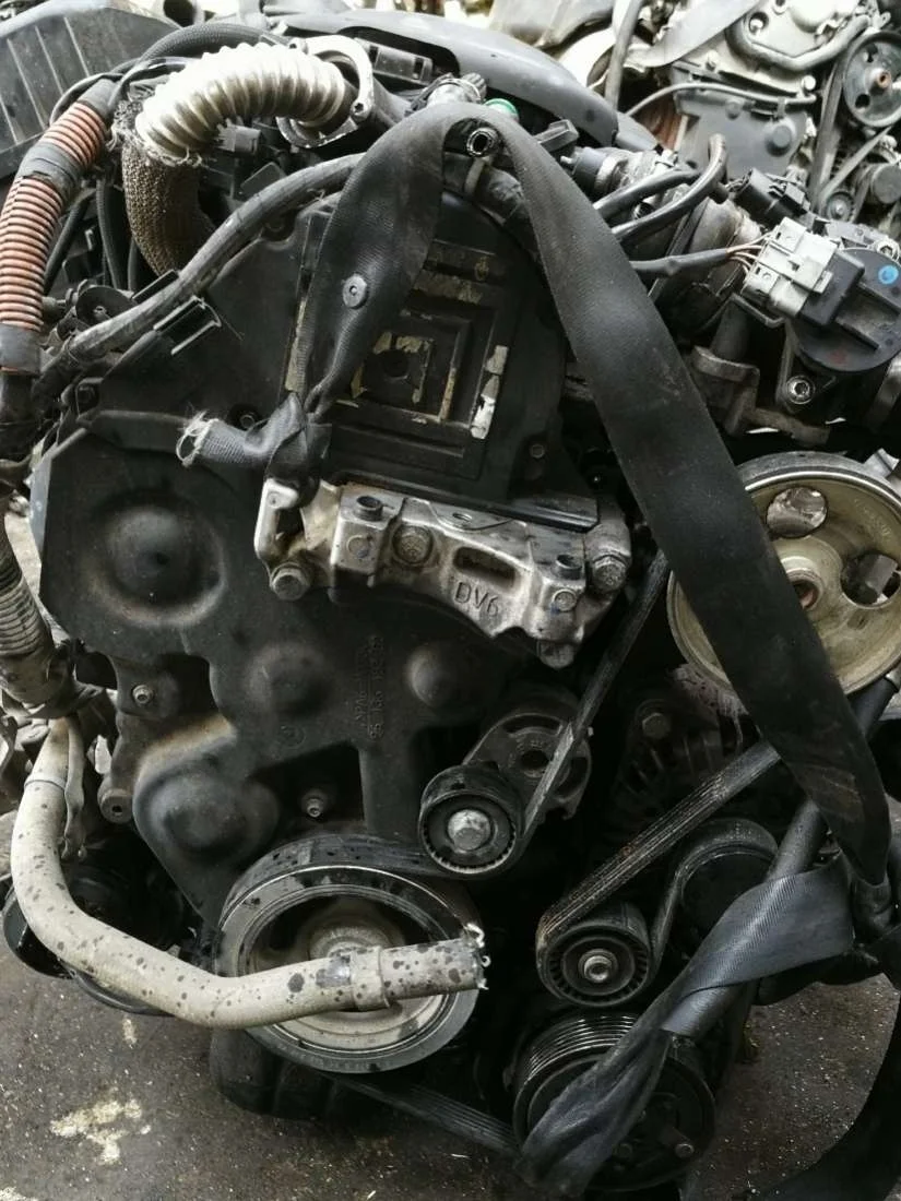 Двигатель 9HZ Citroen C5 1 1.6 Дизель