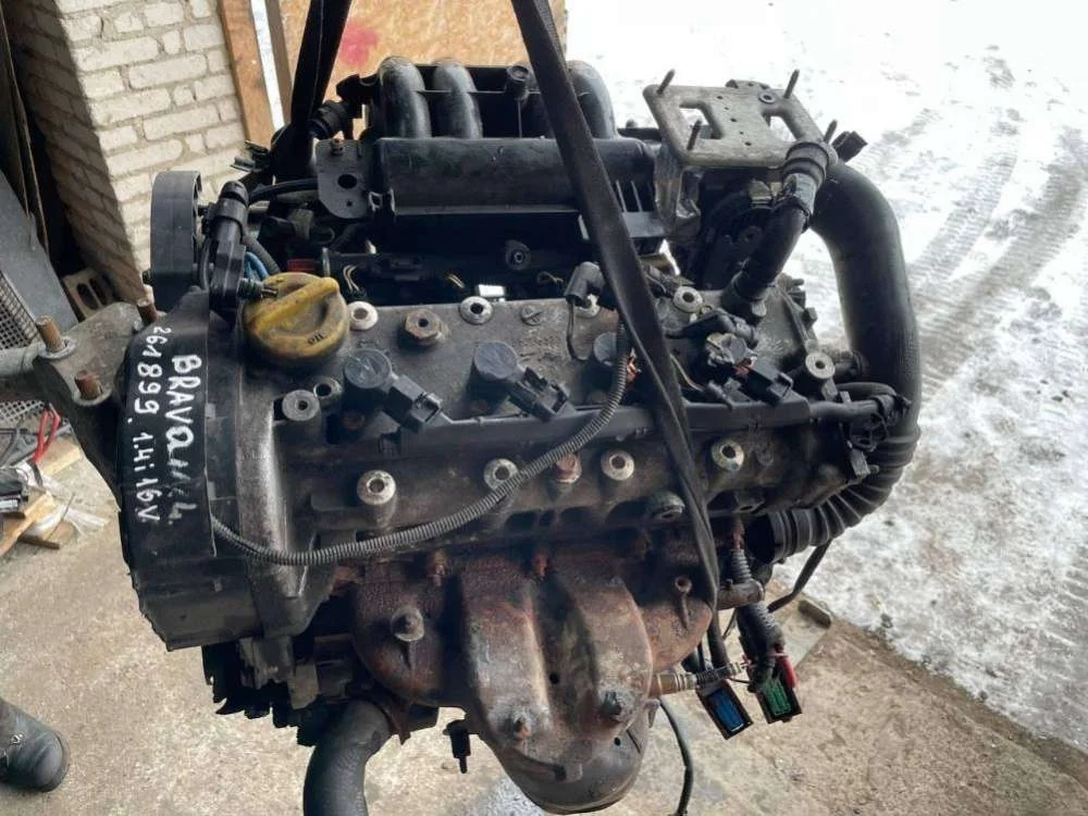 Двигатель 192B2000 Fiat Bravo 2 1.4 Бензин