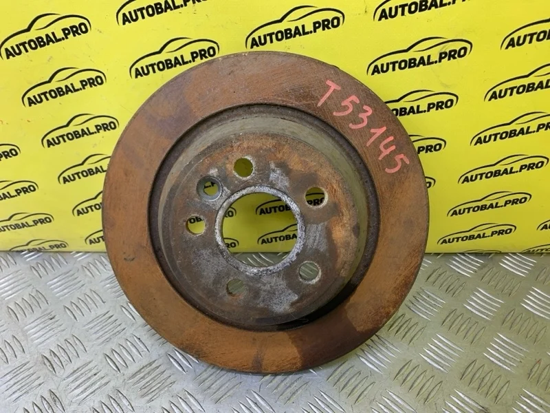 Диск тормозной задний Land Rover Range Rover Evoque I (2011-2018) 2014 LR027123 2.2 D 224DT