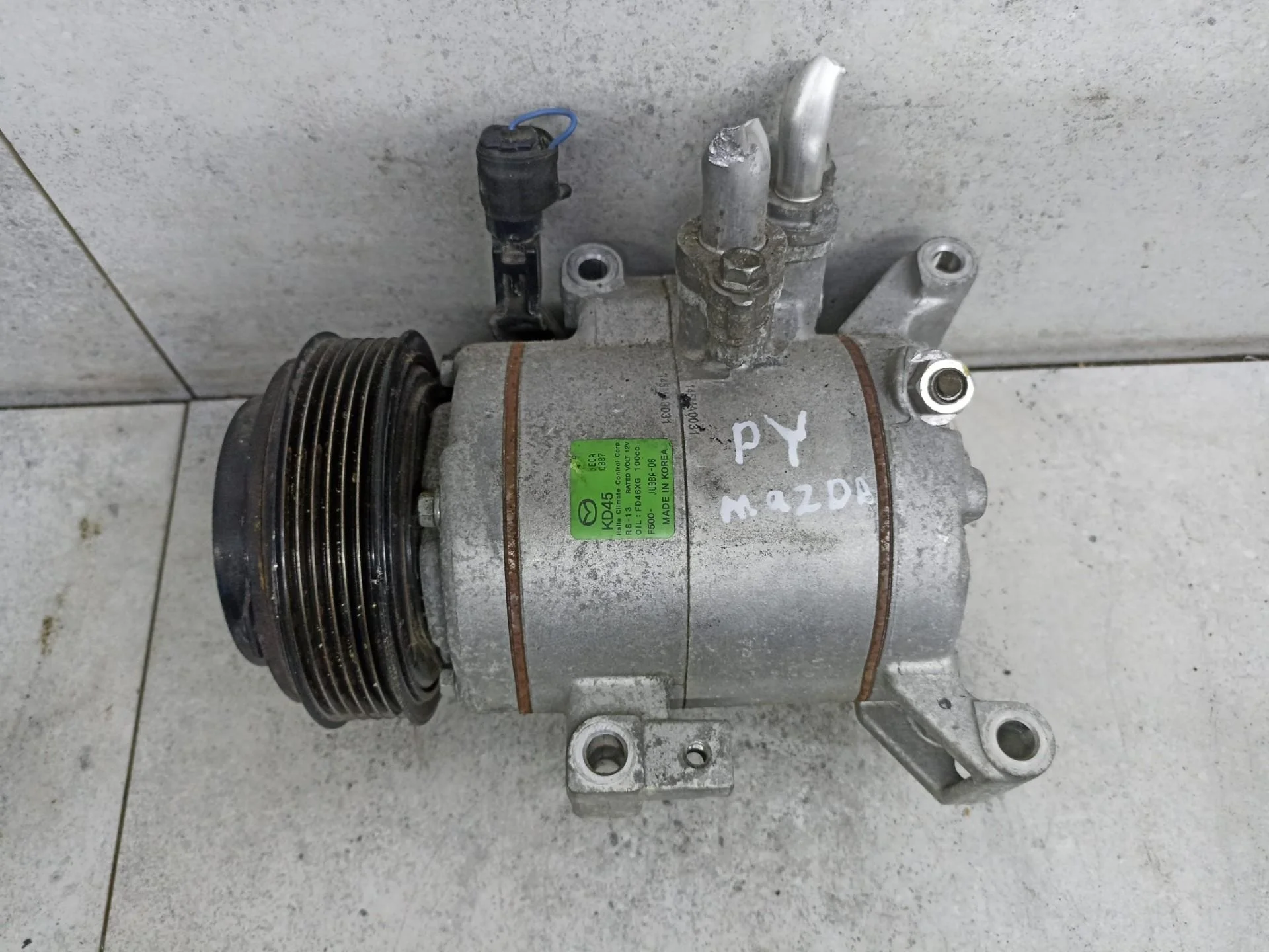 Компрессор кондиционера Mazda CX-5 (2011 - 2015)
