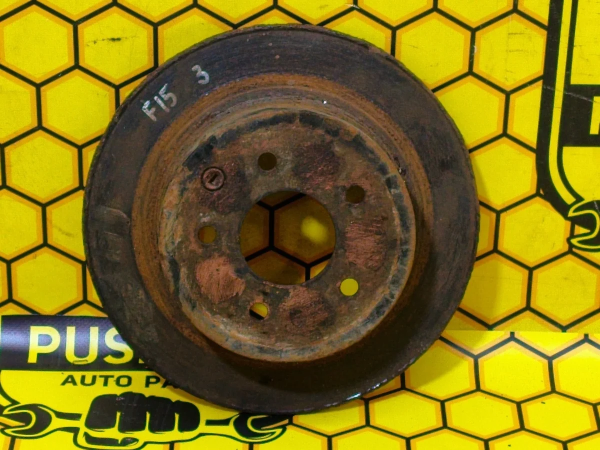 Диск тормозной Nissan Juke 2012 43206JD00A F15 HR16DE, задний правый