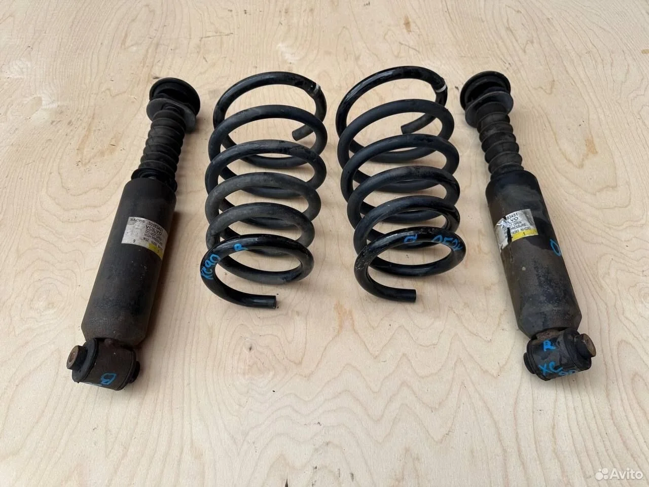 Амортизаторы пружины комплект volvo xc90 2003-2014
