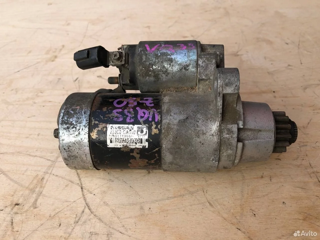Стартер nissan teana murano vq35 3.5