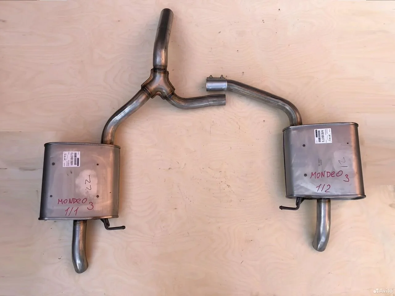 Глушитель ford mondeo 3 4 s-max 2.3