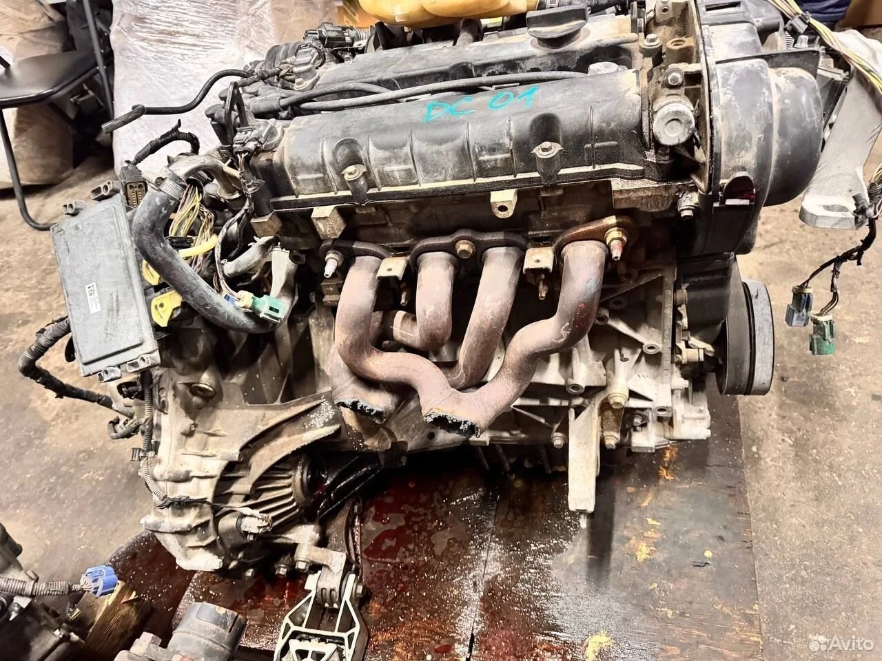 Двигатель ford focus 3 1.6 pnda c-max