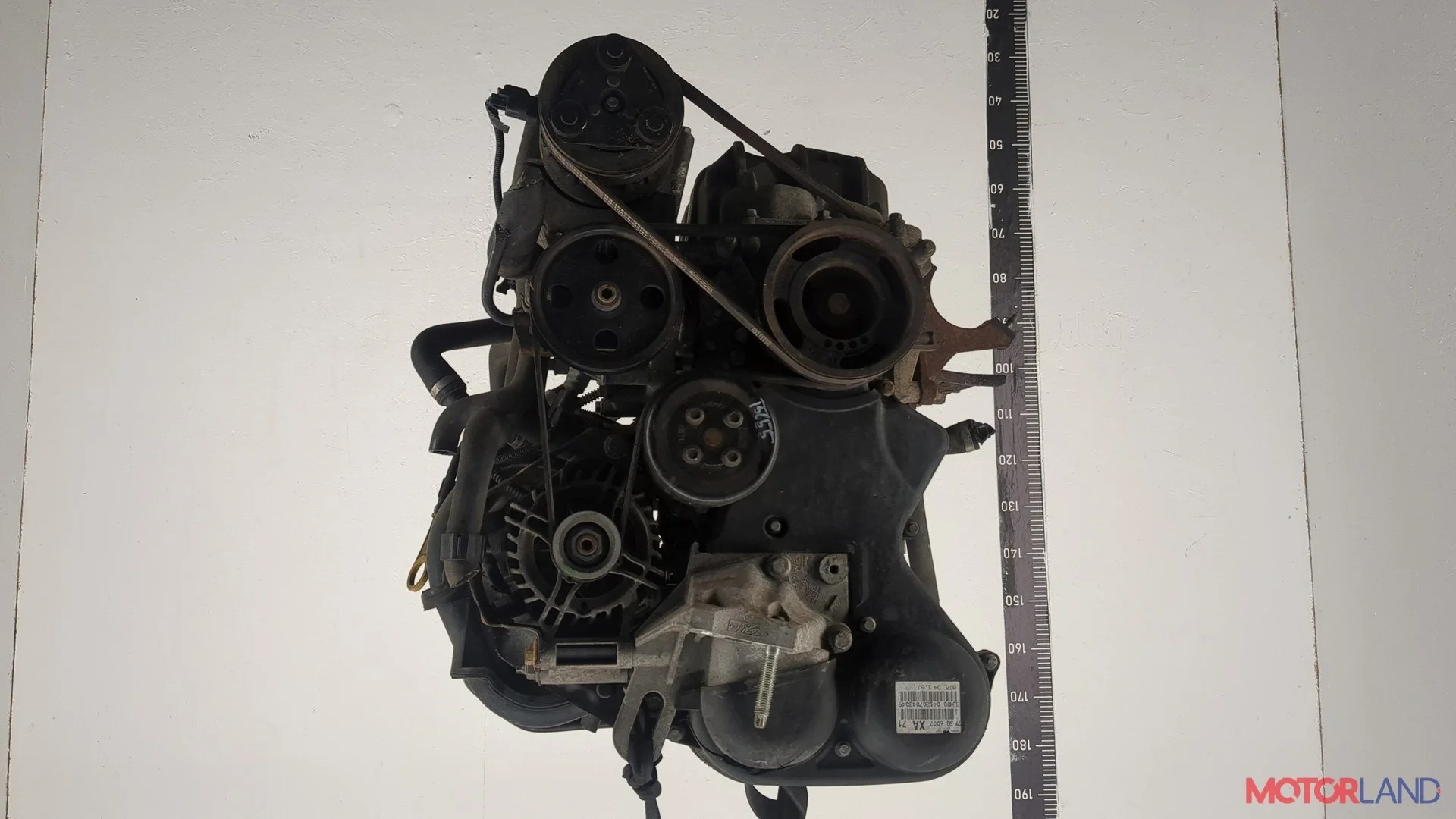 Двигатель (ДВС) Ford Focus 2 2005-2008 КПП 5-ст.мех.(МКПП) SHDA Бензин 1.6 л HPDC Инжектор