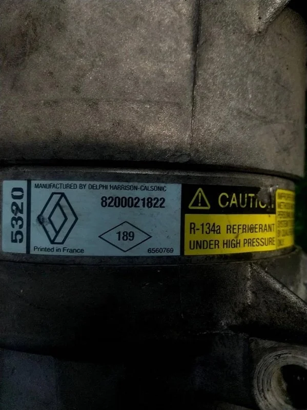Компрессор кондиционера Renault Laguna 2