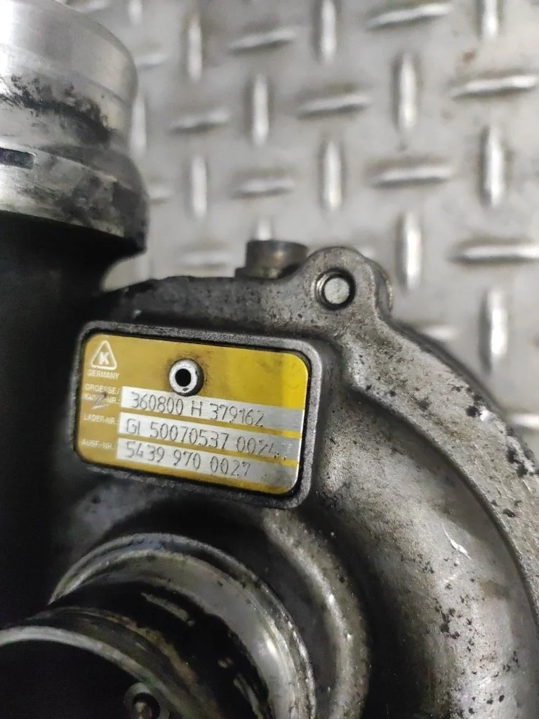 Турбина Renault Megane 2 2002 1.5 DCI K9K