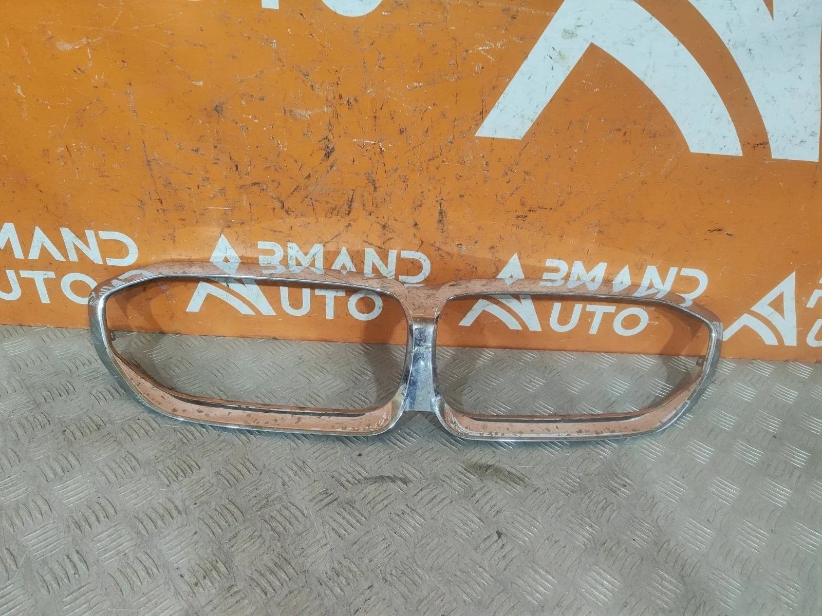 Окантовка решетки радиатора BMW 3 series 2018-нв G20 G21 G28