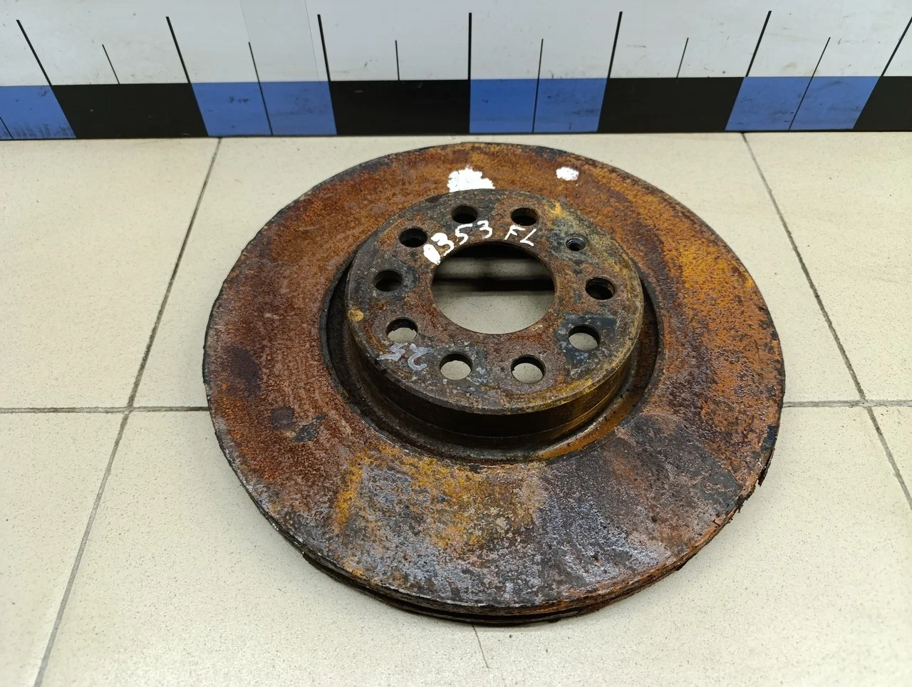 Диск тормозной передний вентилируемый Passat [B6] 2005-2010