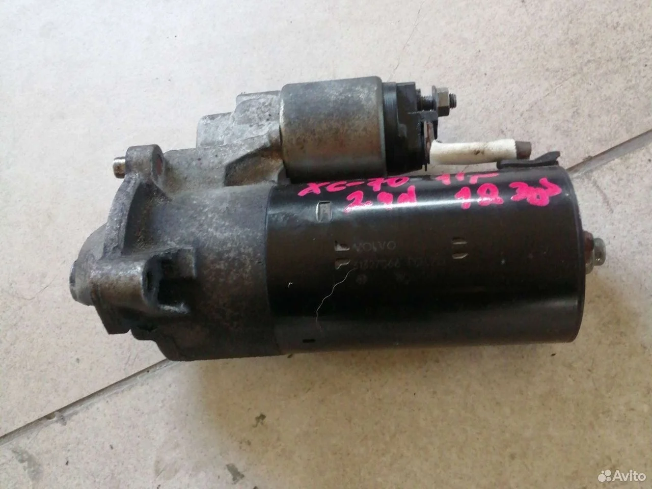 Стартер на volvo xc60, xc70 2,4 diesel