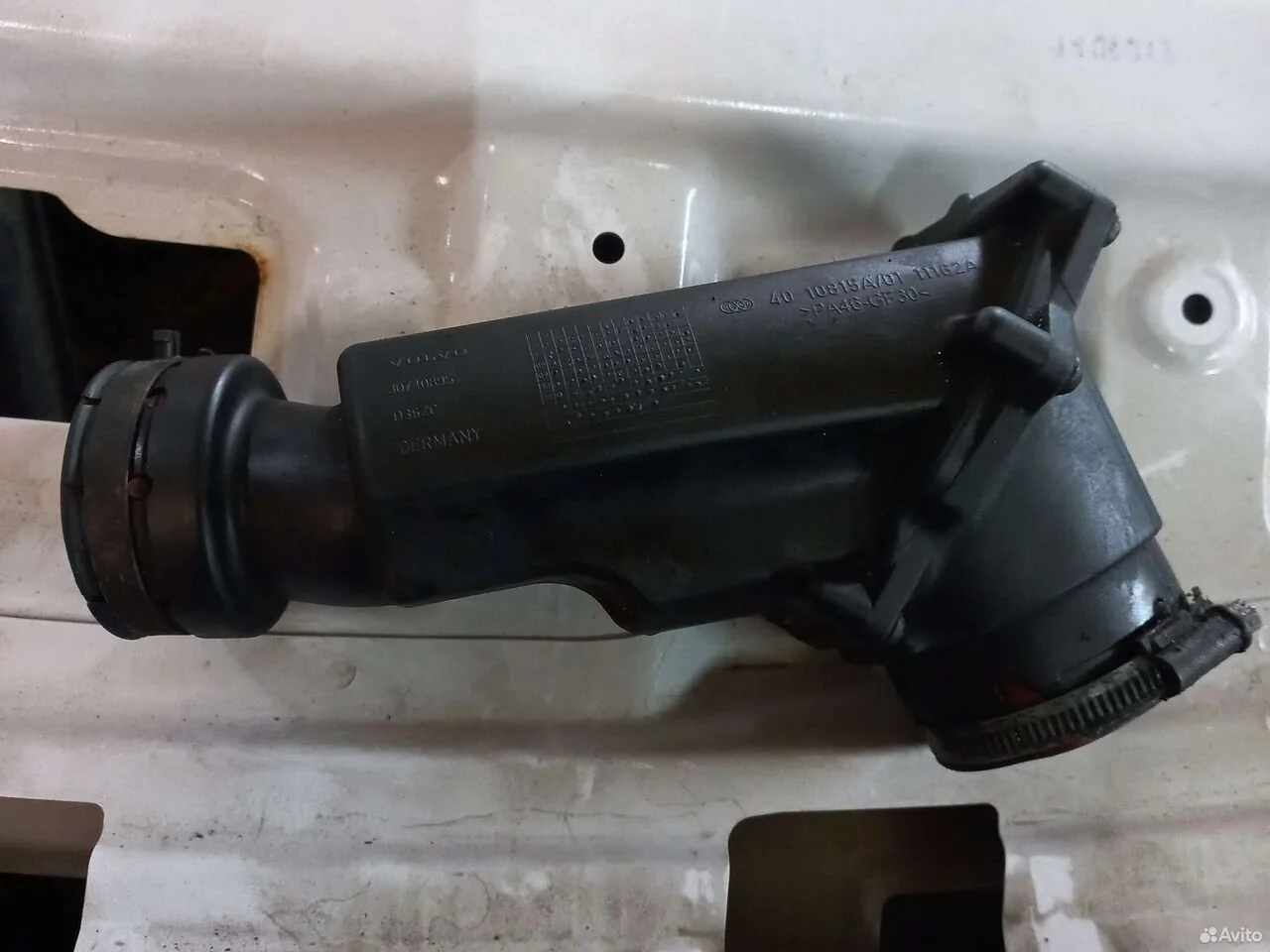 Резонатор патрубок интеркулера volvo xc90 diesel