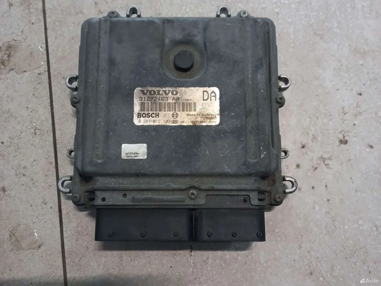 Блок управления двигателем volvo xc90 d5244t