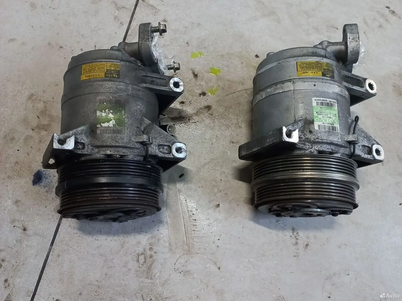 Компрессор кондиционера на volvo s40,c30 v50 2,4