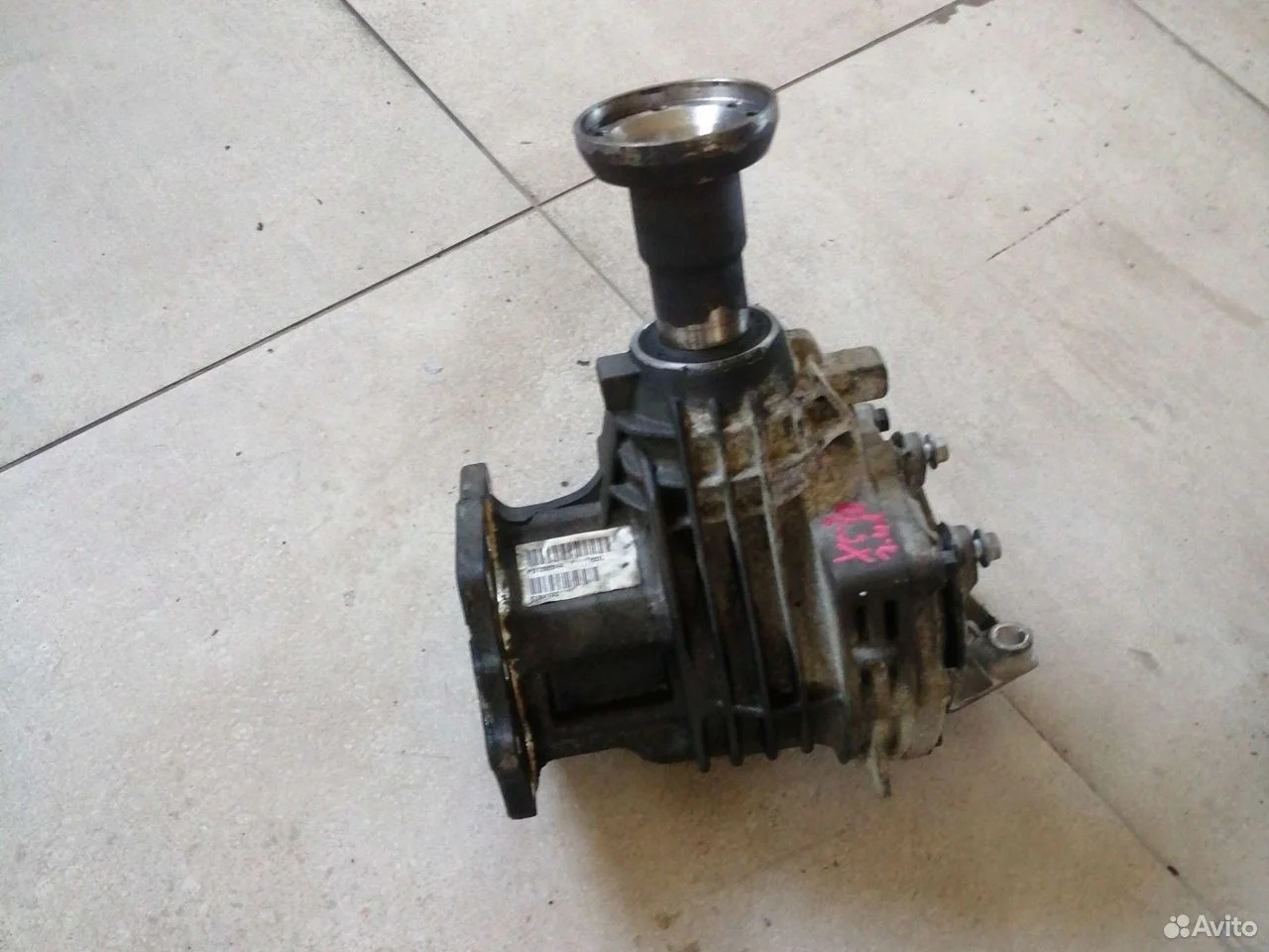 Угловая передача раздадка на volvo xc60, xc70 2,4d