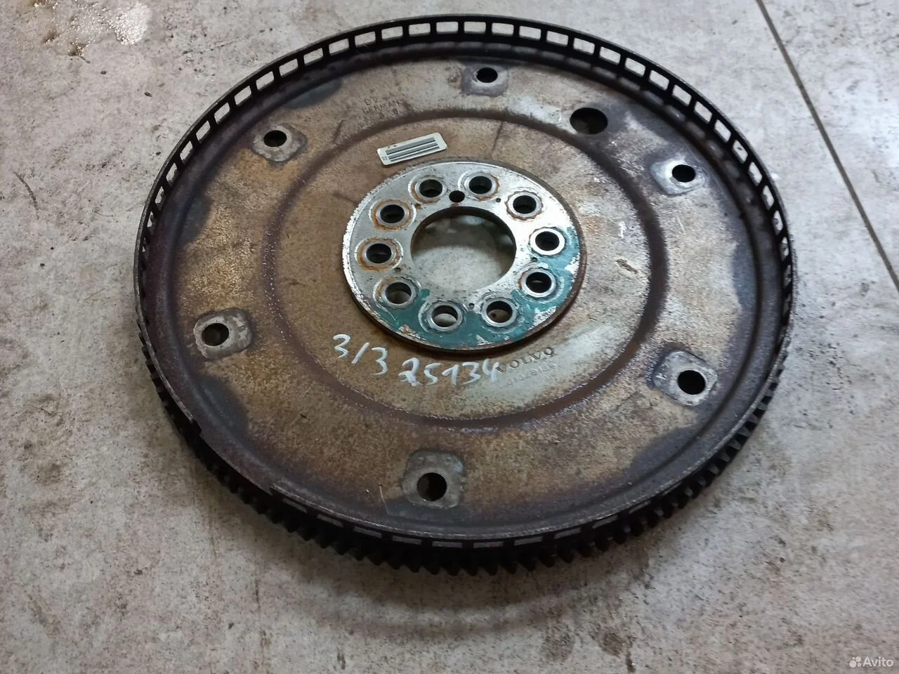 Маховик на volvo xc60,xc70 d5244t15,17