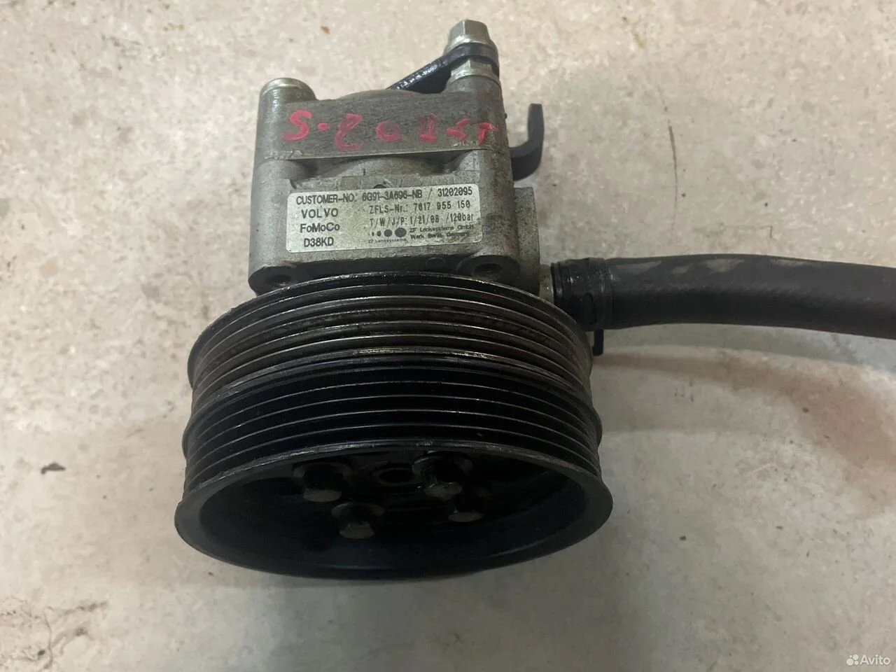 Гидроусилитель руля на volvo s80 2 поколение