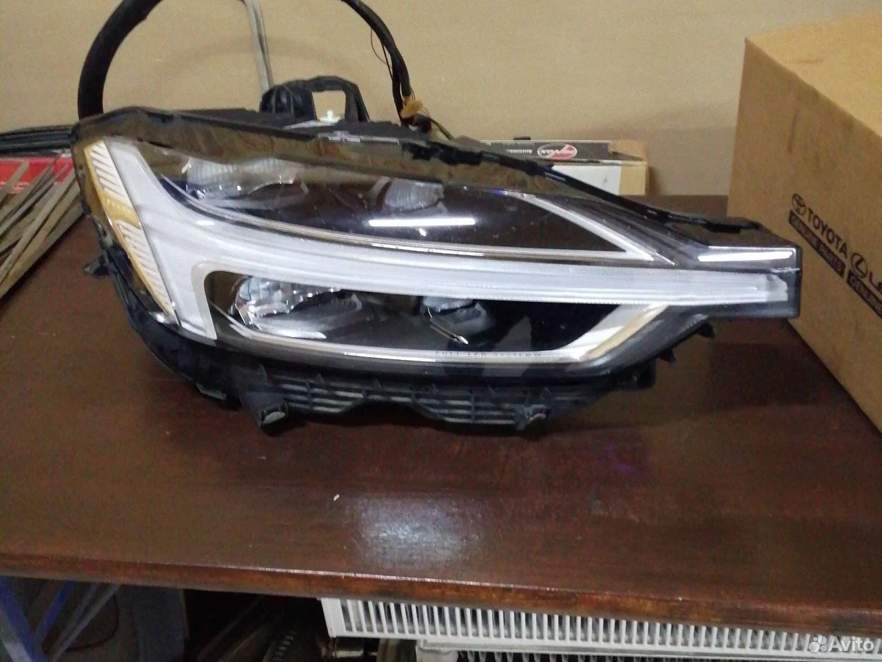 Фара ксенон правая full led system на volvo xc 60