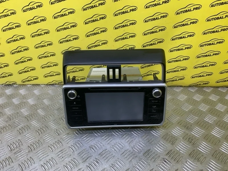 Магнитола Toyota Land Cruiser Prado 150 (2009-2023) 2018 8614060C20 2.8 D 1GDFTV