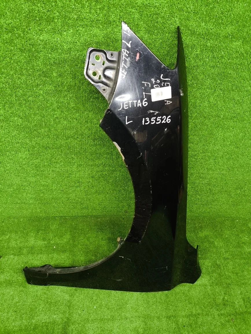 Крыло VOLKSWAGEN JETTA 6 2011- переднее левое чёрное б/у JETTA 6(2011-)