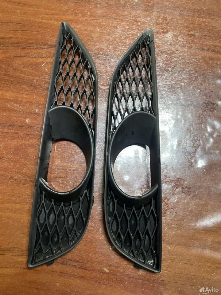 Audi q7 решетка под птф правая левая s line