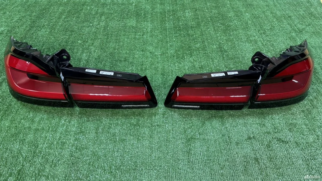 Фонари задние shadow line bmw g30 lci новые оригин