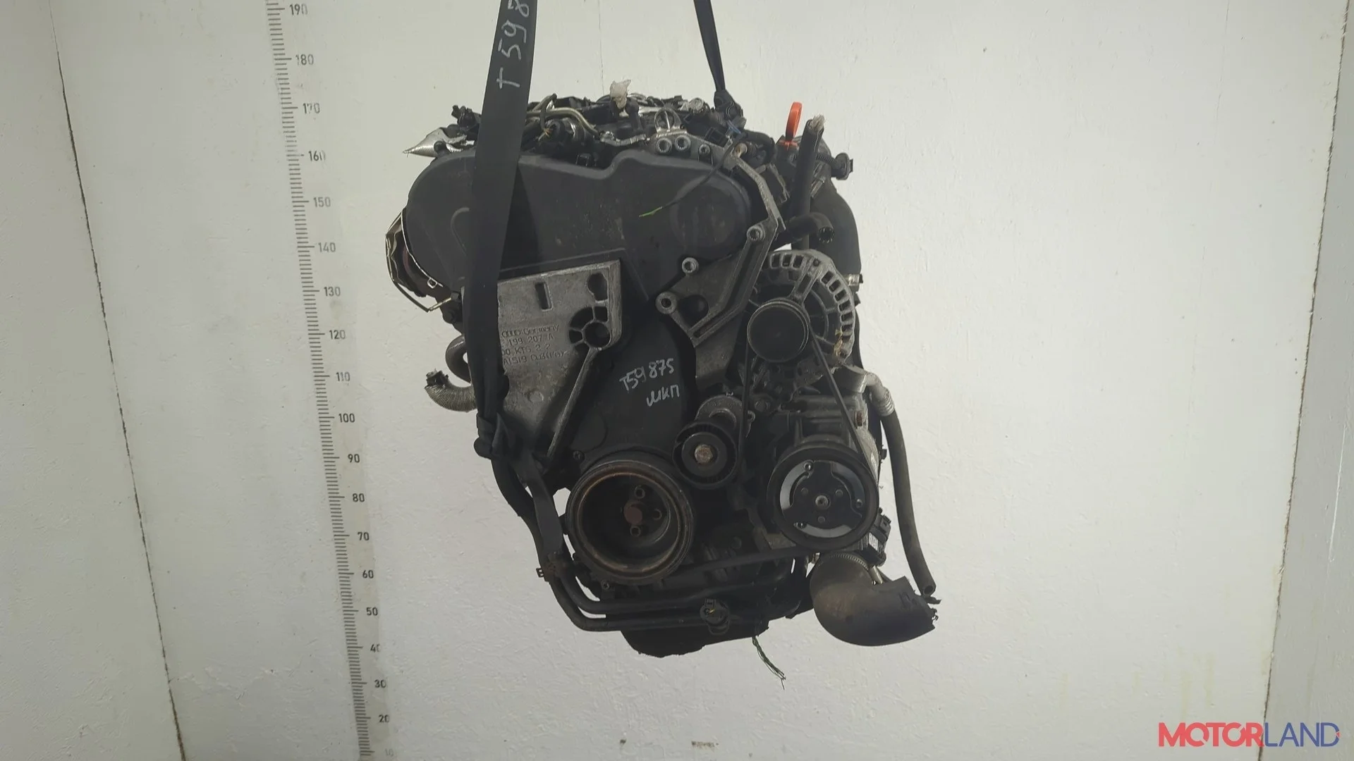 Двигатель (ДВС) Seat Ibiza 4 2008-2015 КПП 5-ст.мех.(МКПП) CAYC Дизель 1.6 л TDI