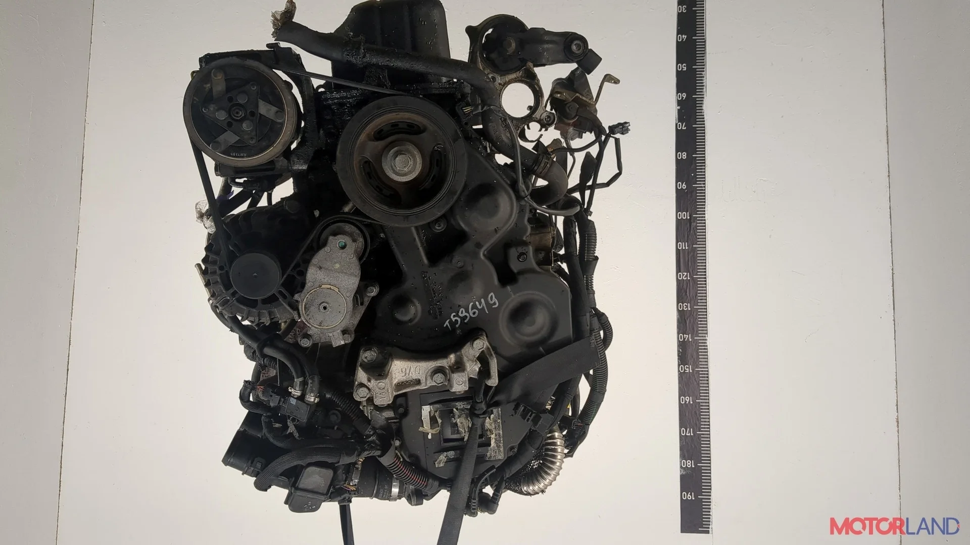 Двигатель (ДВС) Citroen C4 2004-2010 КПП автомат (АКПП) 9HY, 9HZ Дизель 1.6 л HDI