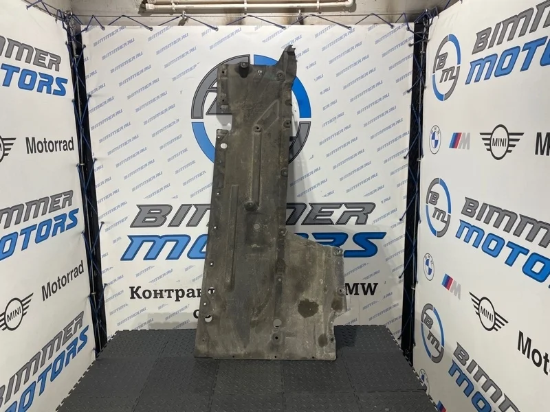 Защита днища кузова BMW 335i 2015 51757241833 F30 N55B30A, левая