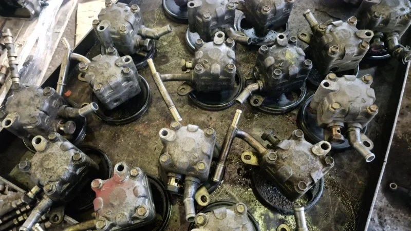 Насос гидроусилителя руля Nissan Primera 2004 P12E