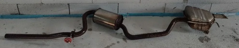 Глушитель Skoda Octavia II рестайлинг (2008—2013)