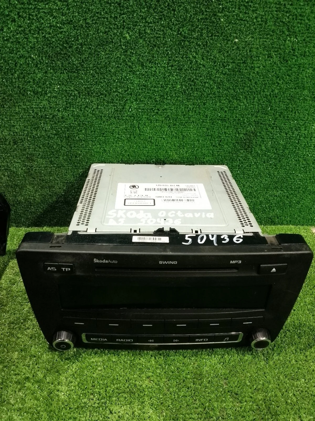 Магнитола Skoda Octavia II рестайлинг (2008—2013)