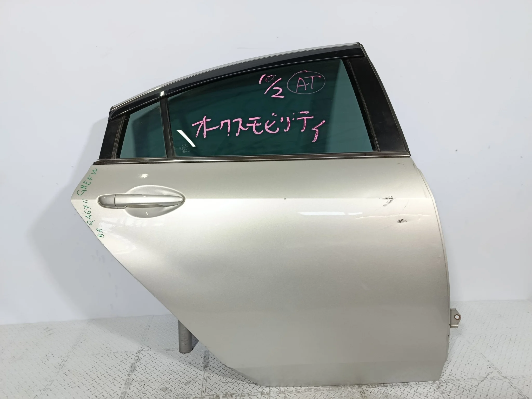 ДВЕРЬ MAZDA ATENZA MAZDA6 GSYD7202XF ЗАДНЯЯ ПРАВАЯ серебро, 22V QA6711