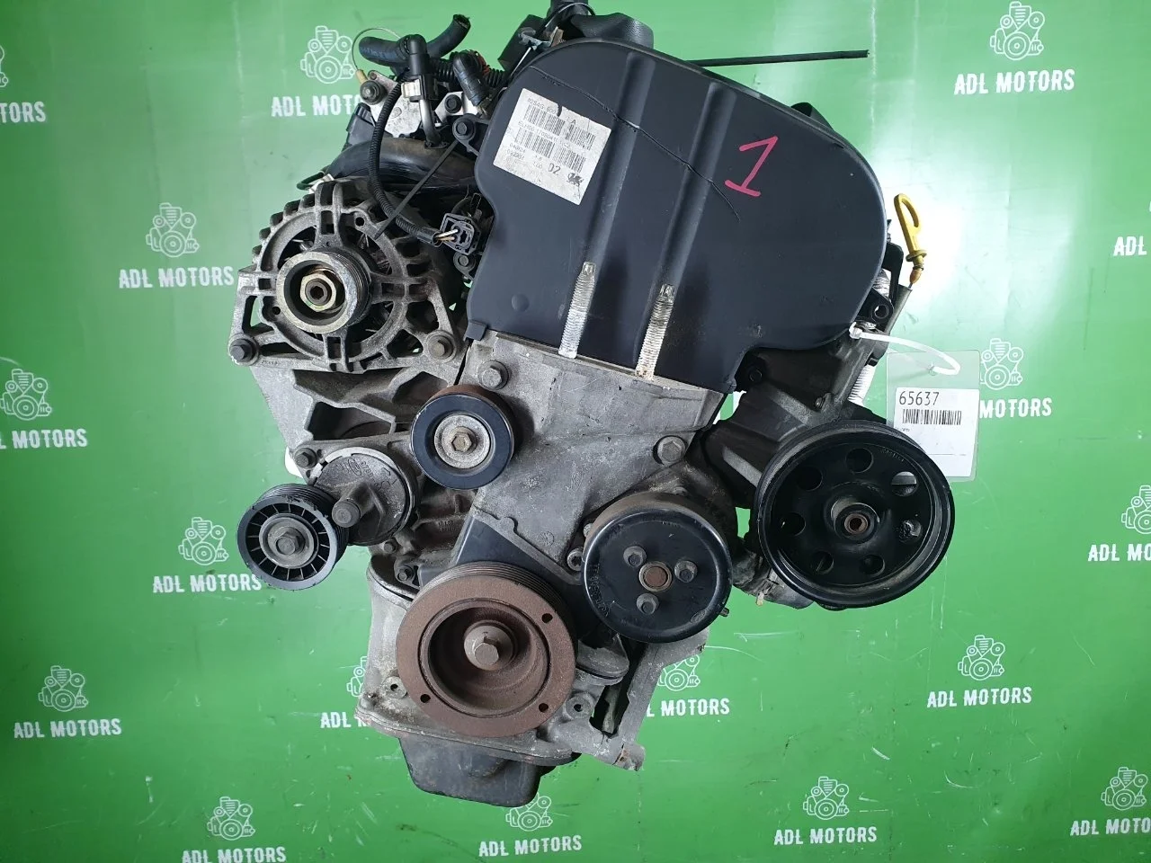 Двигатель Ford Focus 1998-2004 1215878 1 EYDE 1.8Л 115ЛС