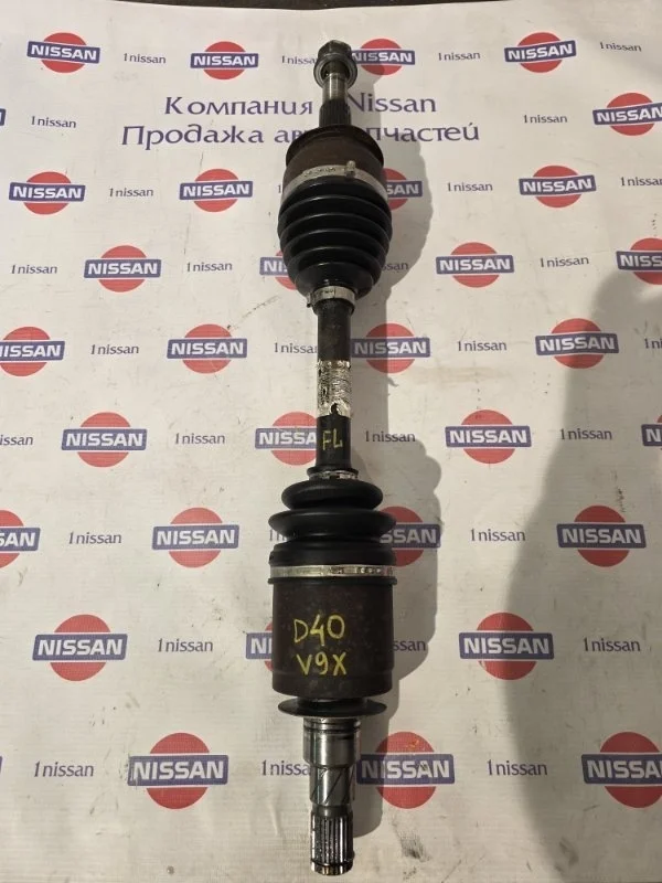 Привод Nissan Navara 2014 391005X20A D40 V9X, передний левый