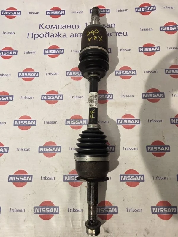 Привод Nissan Navara 2014 391005X20A D40 V9X, передний правый
