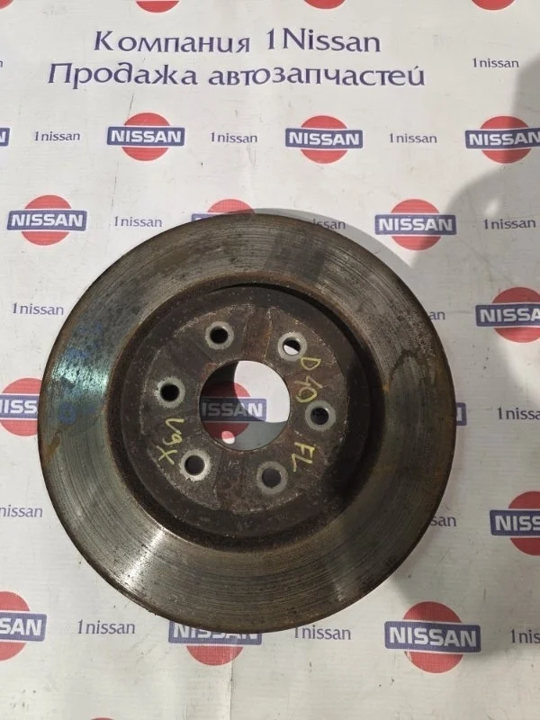 Диск тормозной Nissan Navara 2014 402065X00A D40 V9X, передний левый