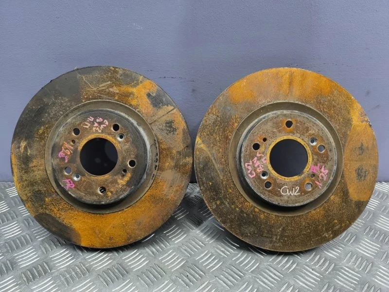 Диски тормозные Honda Accord 2012 45251TL0G51 CW2 K24A, передние