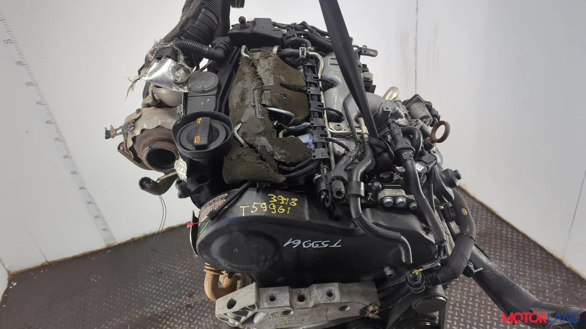 Двигатель (ДВС) Volkswagen Tiguan 2007-2011 КПП автомат 4х4 (АКПП) CBAB Дизель 2 л TDI