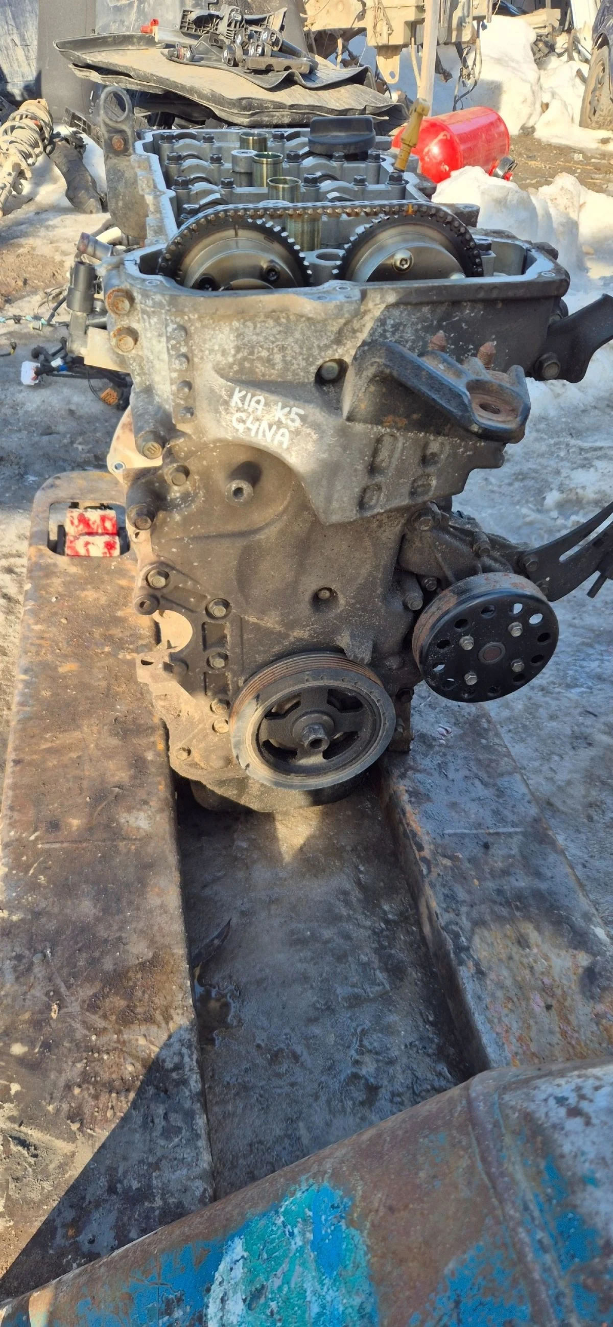 Двигатель Kia K5 II (2015—2020) g4na