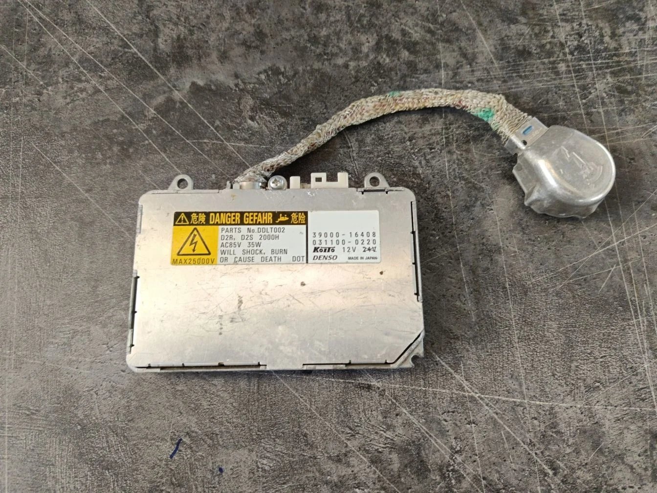 Блок ксеноновой лампы для Bentley Continental GT 2003-2011