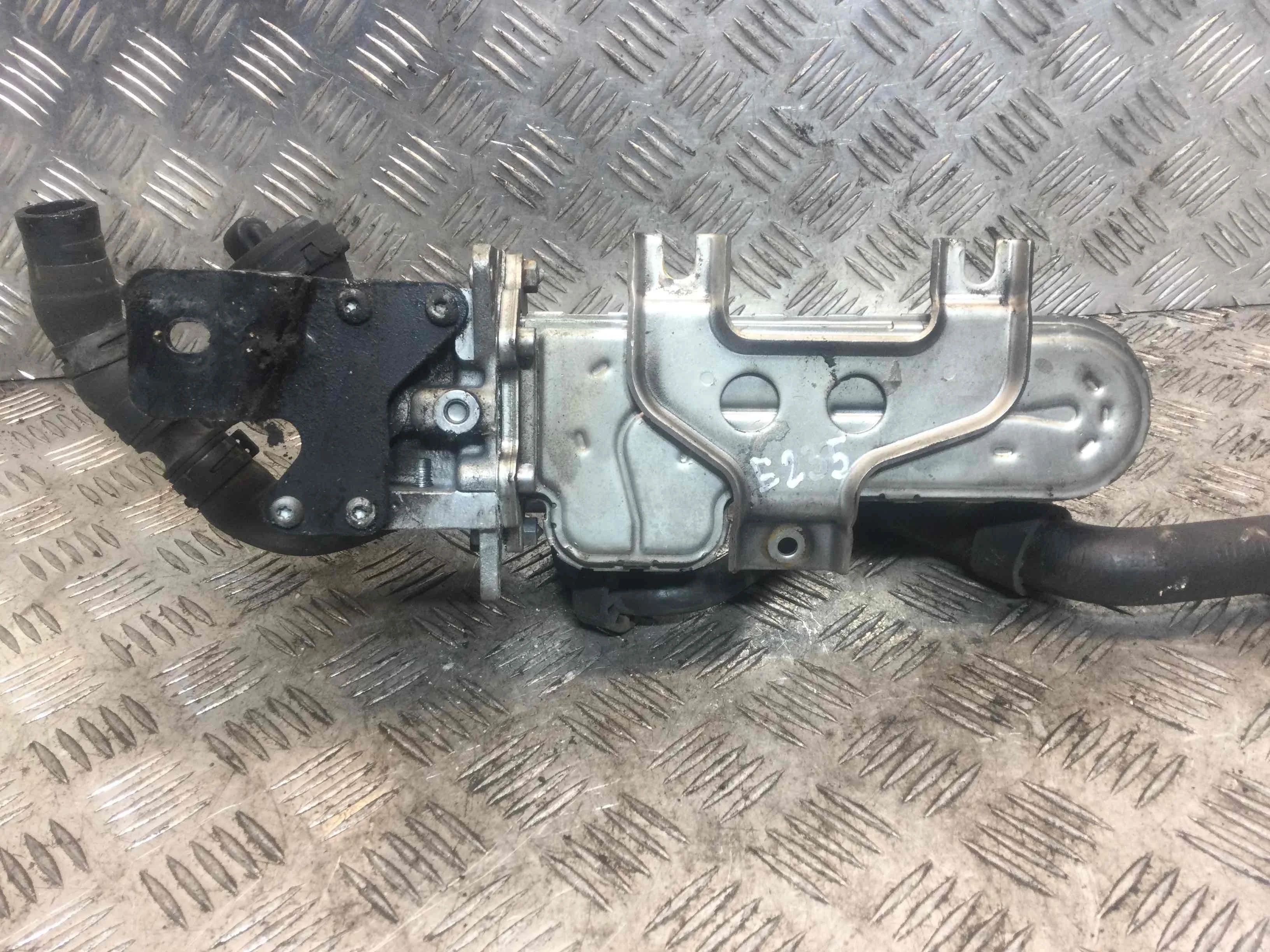 Радиатор EGR Volkswagen Touareg 1 поколение 2002-2007 дизель 2.5 TDI Автомат Внедорожник