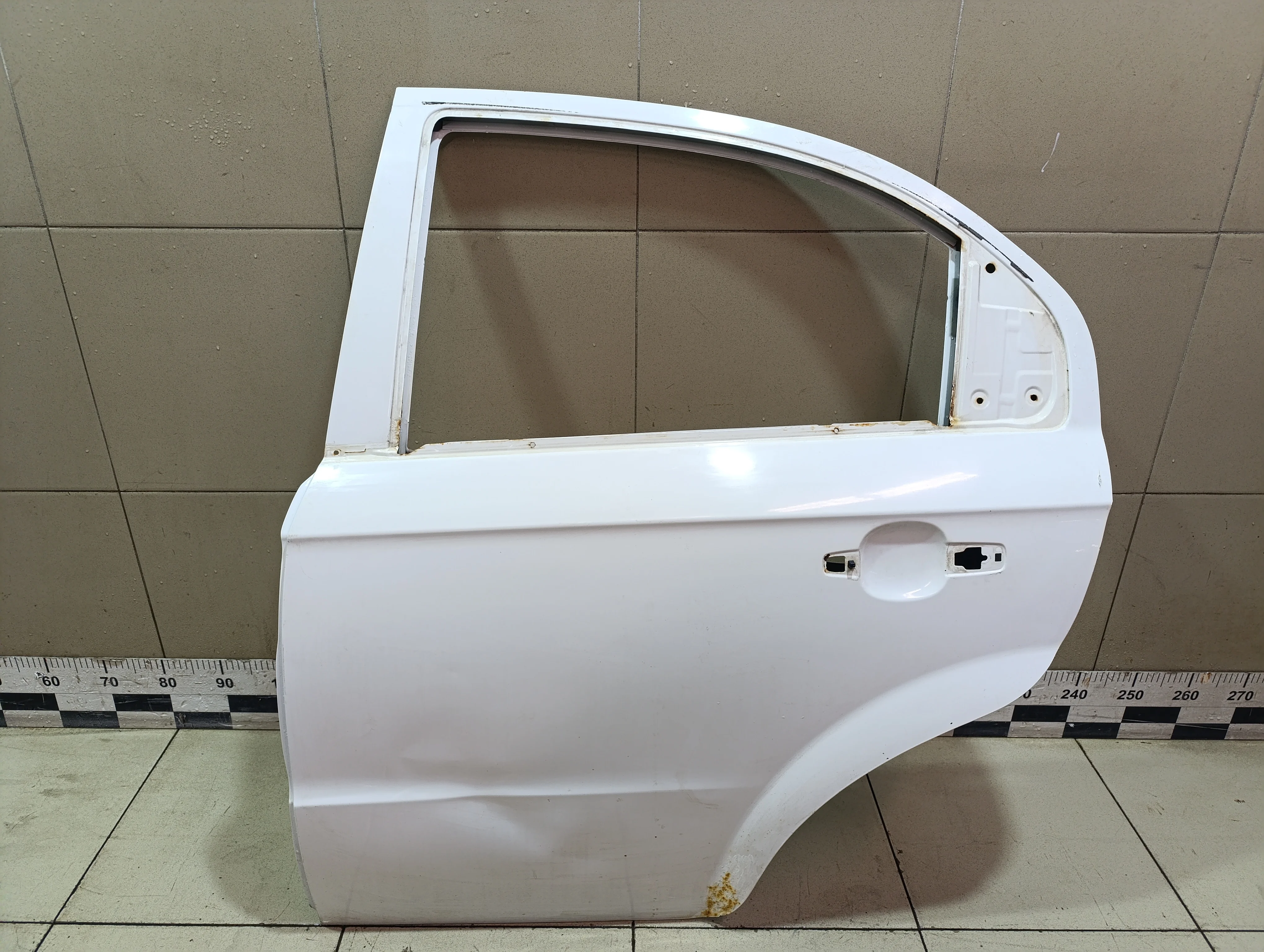 Дверь задняя левая Aveo (T250) 2005-2011